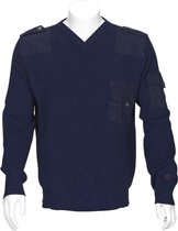T'RIFFIC TITAN Commandotrui v-hals donkerblauw - Maat 4XL