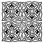 Hobbysjabloon - Template 6x6" 15x15cm Celtic design