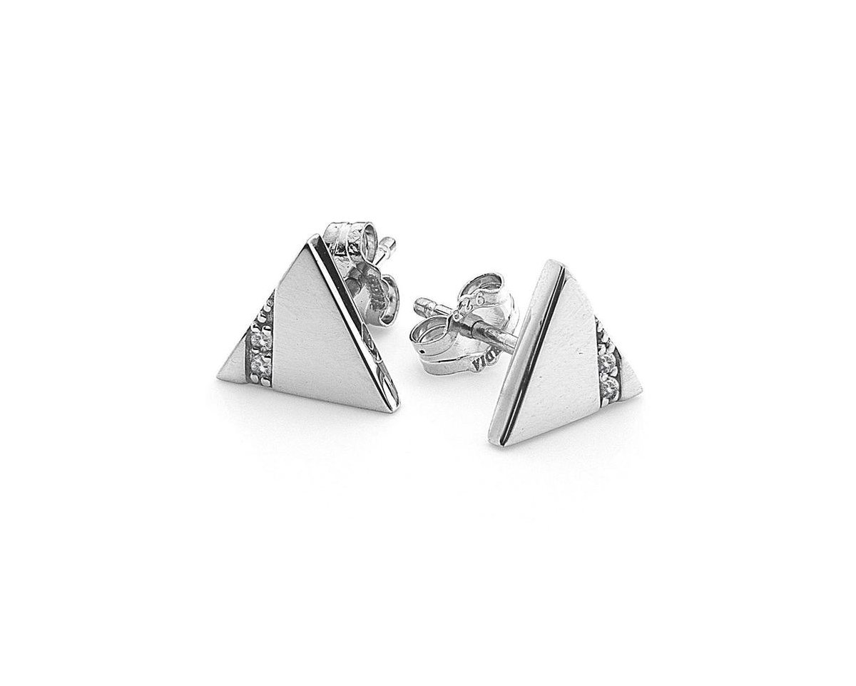 Silhoutte Applause Triangle Earring