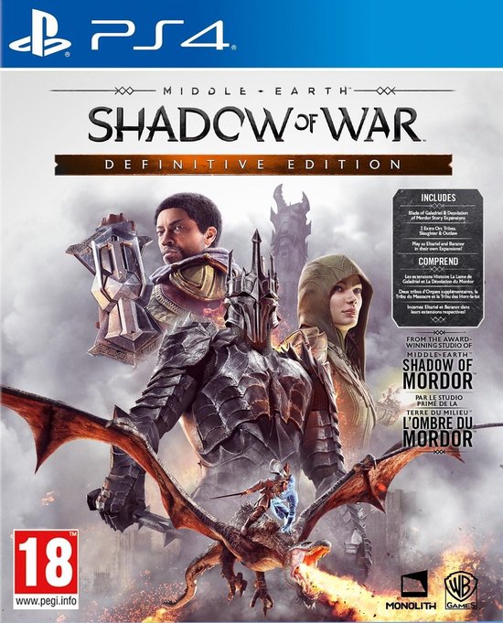 Middle-Earth: Shadow of War - Definitive Edition - PS4