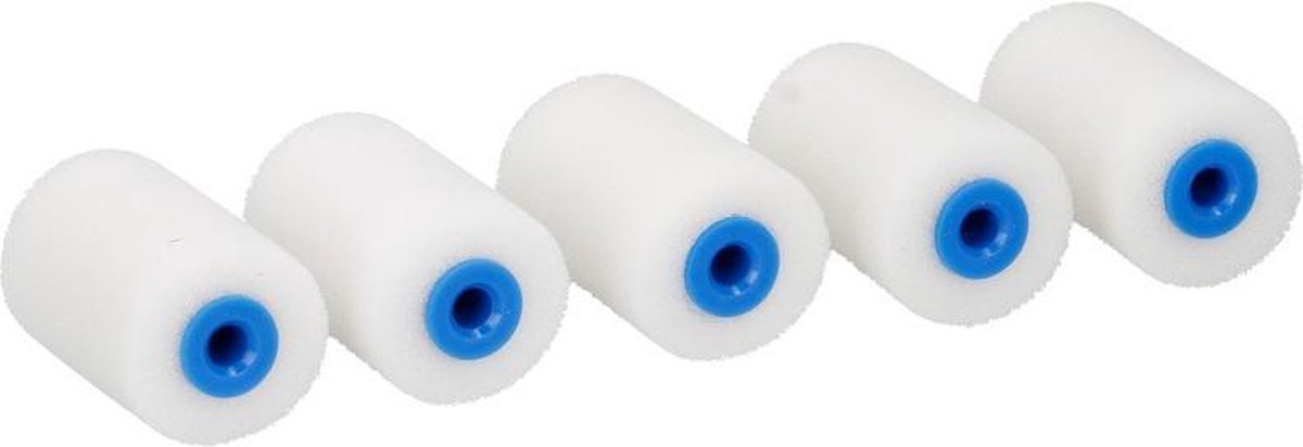10x Schuim verfrollers 5 cm - Verfbenodigdheden - Schilderbenodigdheden - Huis schilderen/verven