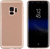 Hoes Mesh Holes voor de Samsung S9 Plus Goud