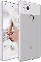 Hoesje CoolSkin3T TPU Case voor Google Pixel 2 XL Transparant Wit