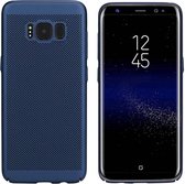 Hoes Mesh Holes voor Samsung J7 2016 Blauw