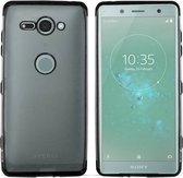 Hoesje Backcover Clear voor Sony XZ2 Zwart