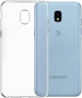 Hoesje CoolSkin3T TPU Case voor Samsung J3 2018 Transparant Wit