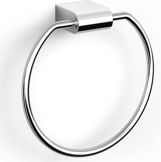 Zack Atore handdoekring 20x19.2x6.4cm RVS Chroom Glans