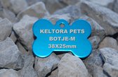 Keltora Pets Aluminium penning Botje Turquoise KPBNTQ-M