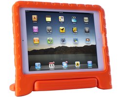 Onderwijsgadgets kinderhoes oranje geschikt voor iPad 10.2 (2019 / 2020 / 2021) - Kids Stevige Tablet Hoes - voor thuis en op school