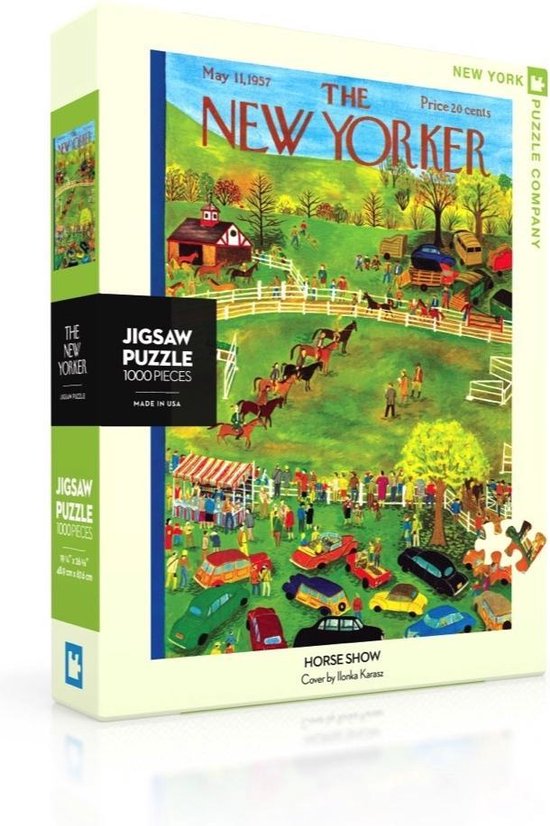 New York Puzzle Company Horse Show 1000 pieces