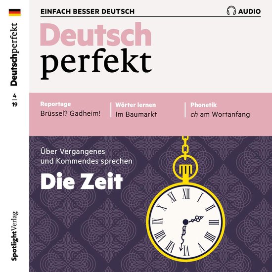 Deutsch lernen Audio - Die Zeit - cover