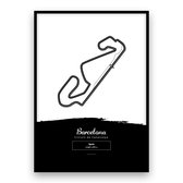 Circuitposter - Grand Prix - Barcelona - Formule 1