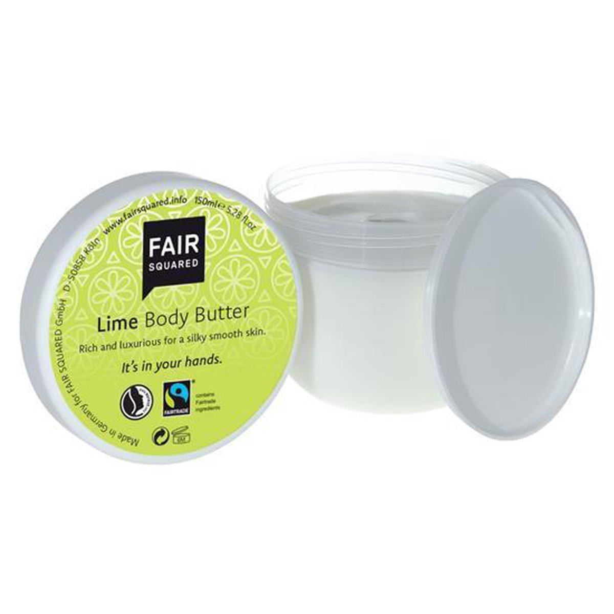 Fair Squared Lime Bodybutter - 150 ml