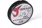 Daiwa J-Braid X8 - Donkergroen - Dyneema - 37.5lb - 0.22mm - 150m - Groen