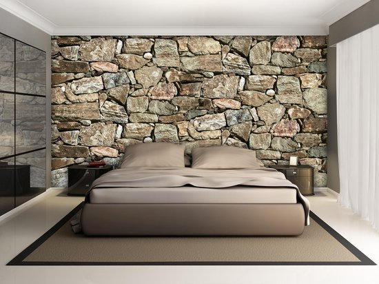 Photomural gris, revêtement mural