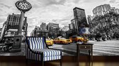 New York City Cabs Photo Wallcovering