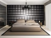Black White Abstract Photo Wallcovering