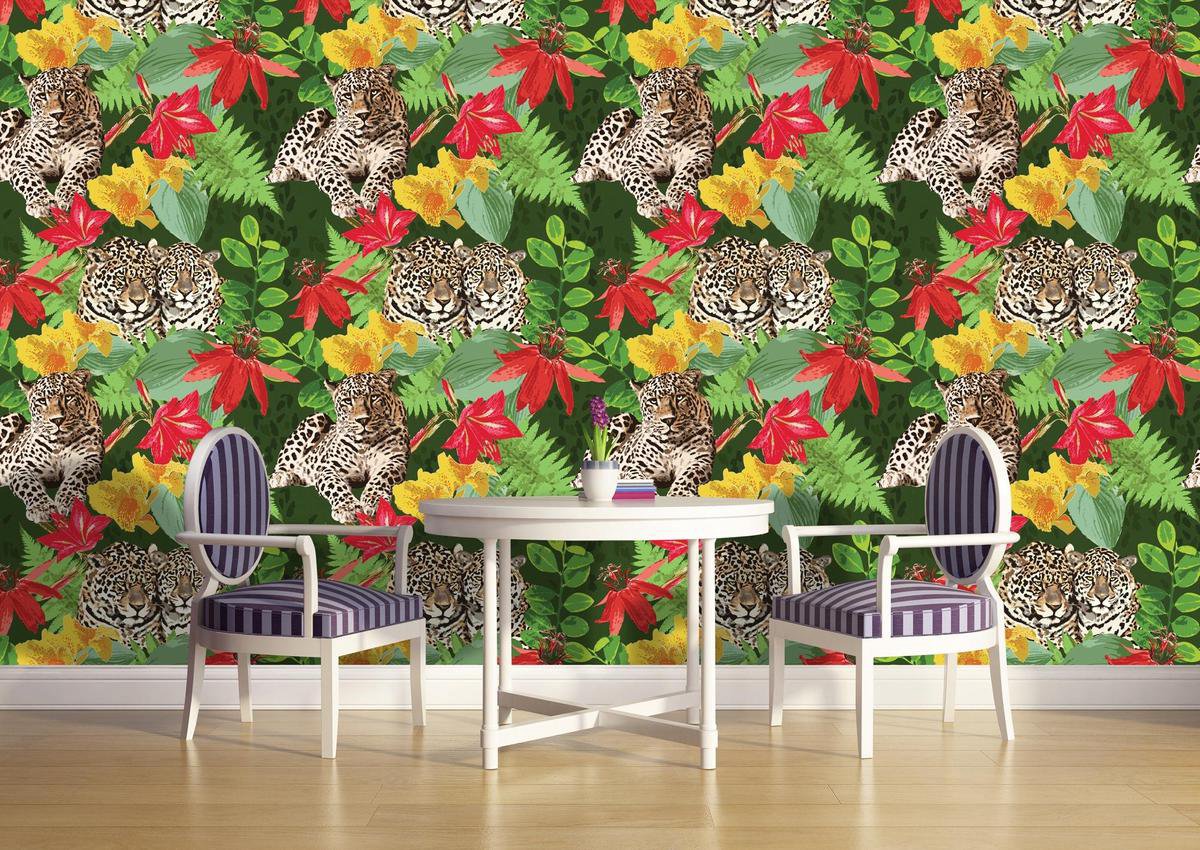 Jungle Cheetah Photo Wallcovering