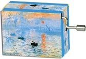 Speeldoosje kunstenaars Claude Monet Zonsopgang-sunrise melodie Für Elise