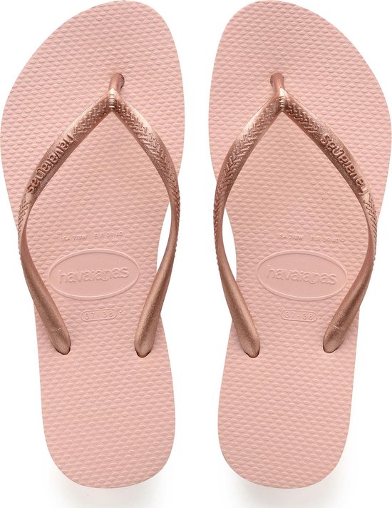 Chaussons Femme Havaianas Slim - Ballet Rose - Taille 41/42