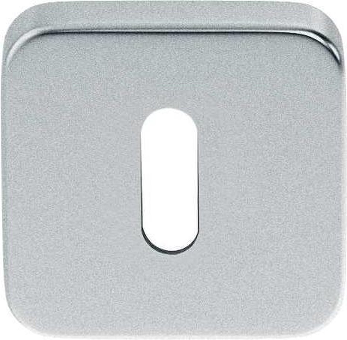 Sleutelrozet paar LU 50x50 mm glans chroom