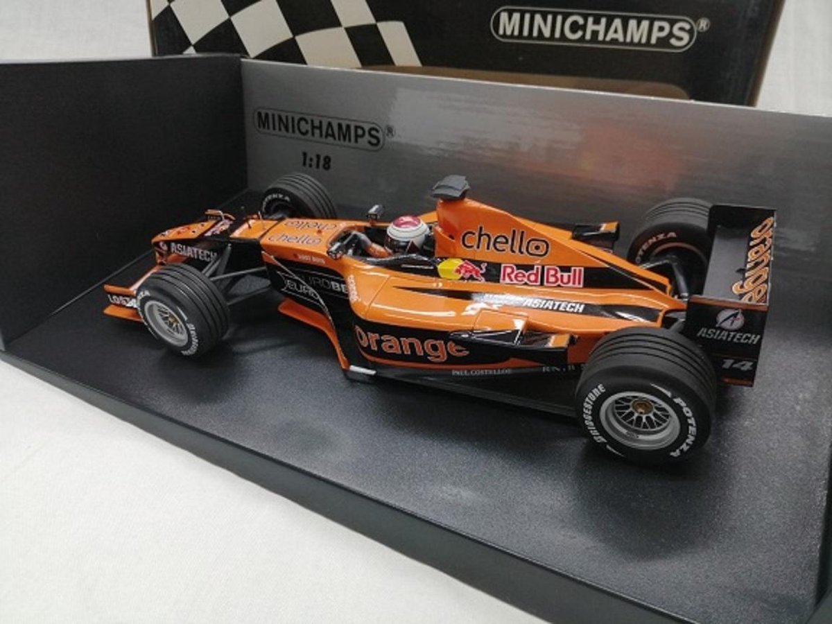 Orange Arrows Asiatech A22 Jos Verstappen 1-18 Minichamps | bol.com