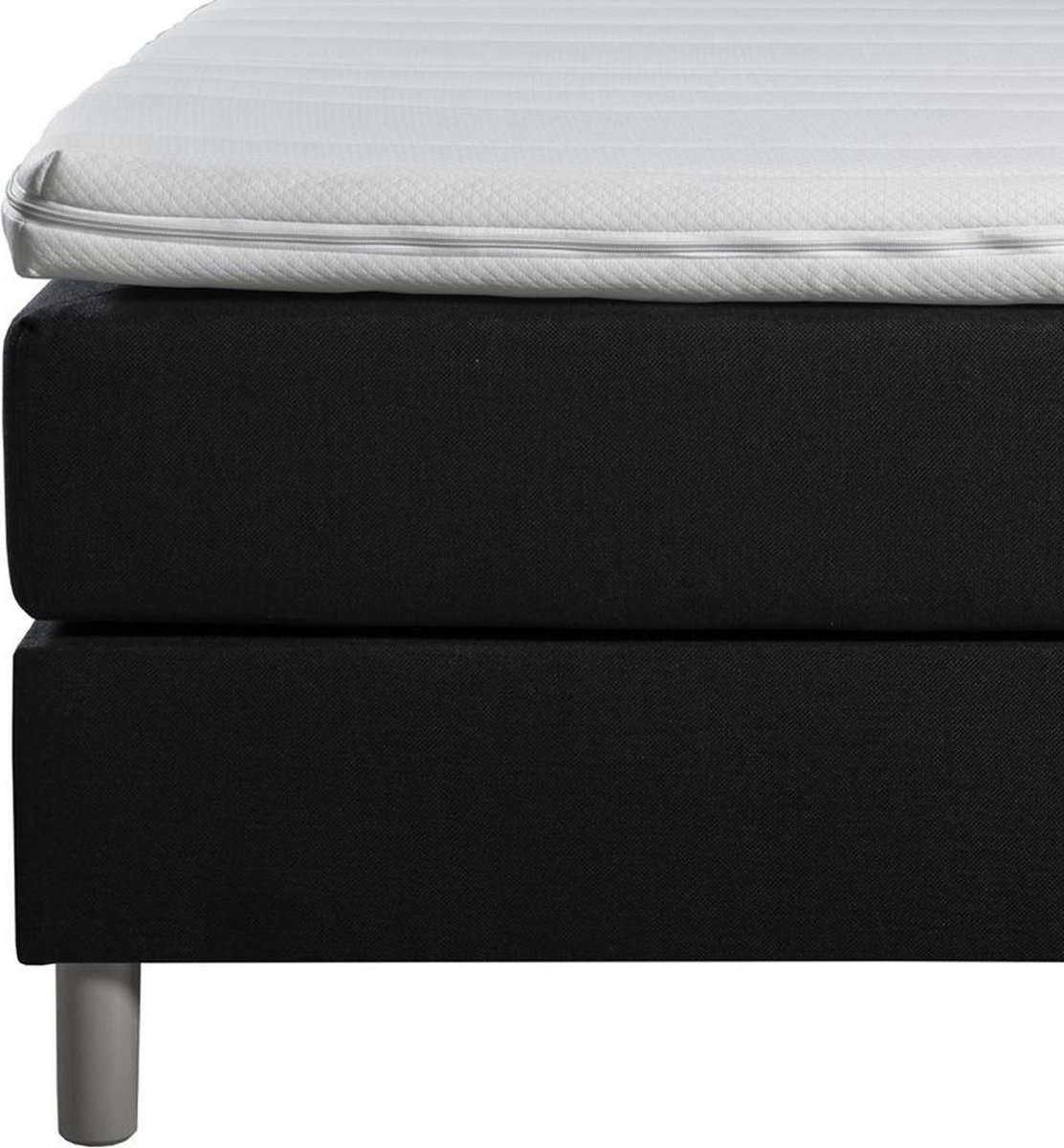 Anno 1588 Comforta Boxspringset - Pocketvering - Zwart - 180x200 cm - Inclusief dekbed + 2 kussens thumbnail 6