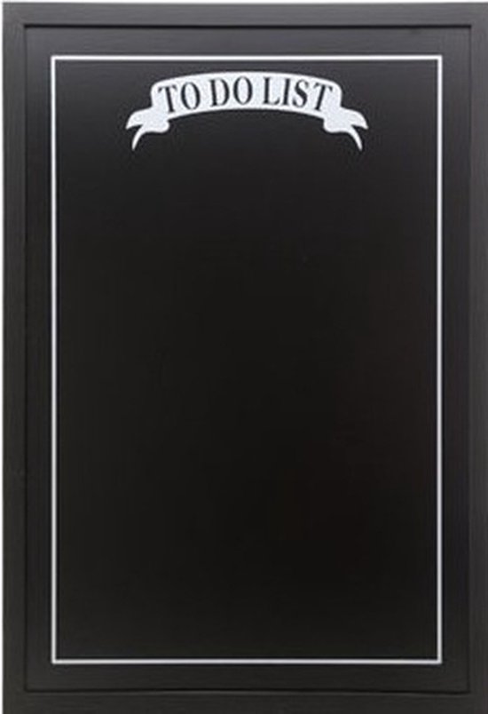 QUVIO Tableau noir avec panier et crochet / Tableau noir / QUVIO / Tableau  mural /