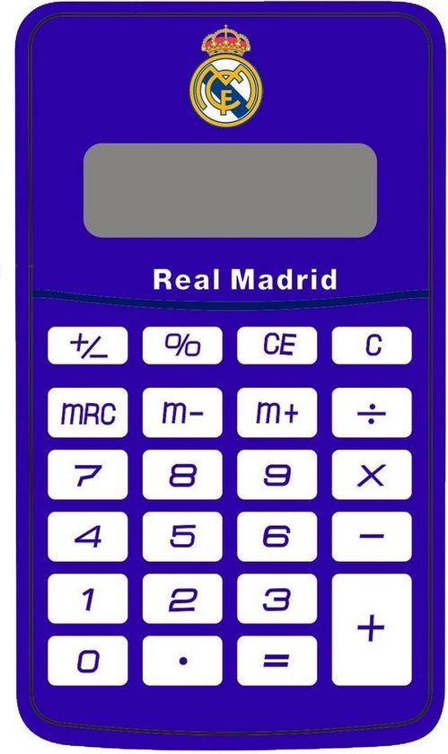 Calculadora bolsillo Real Madrid | bol.com