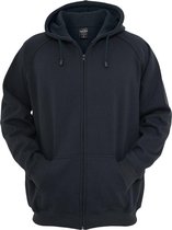 Heren Sweatvest - Extra dik en zacht: Zip Hoody marine