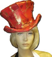Rode Steampunk Foam hoed