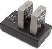 ChiliPower BLS-5 Olympus USB Duo Kit - Batterie pour appareil photo