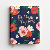 For I know the plans - Floral  Journal - 192 pages