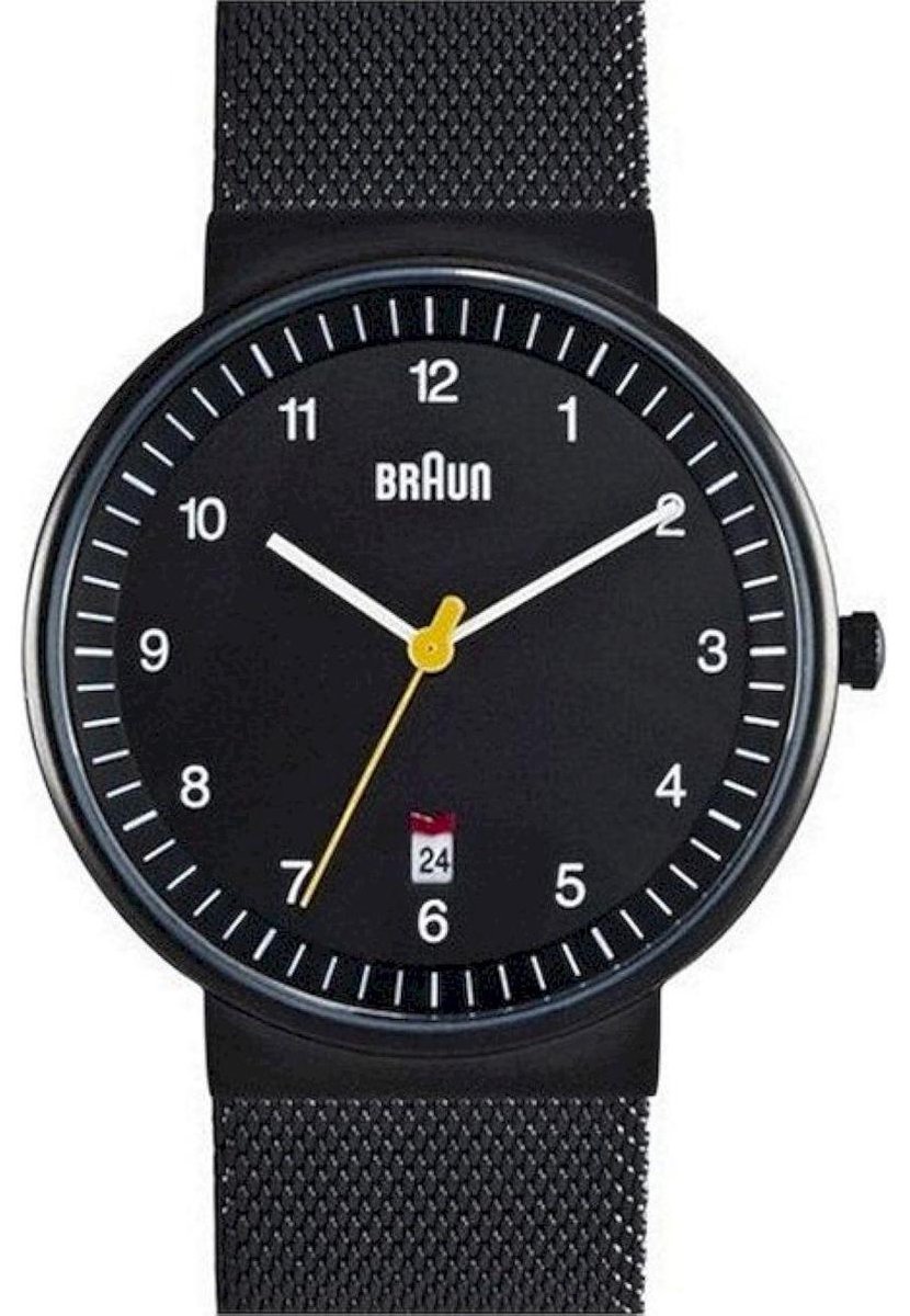 Braun - BN0032BKBKMHG - Polshorloge - Heren - Kwarts - Chronograaf - Classic