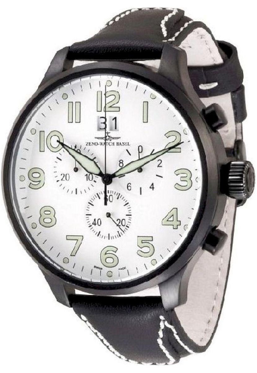 Zeno Watch Basel Herenhorloge 6221-8040Q-bk-a2