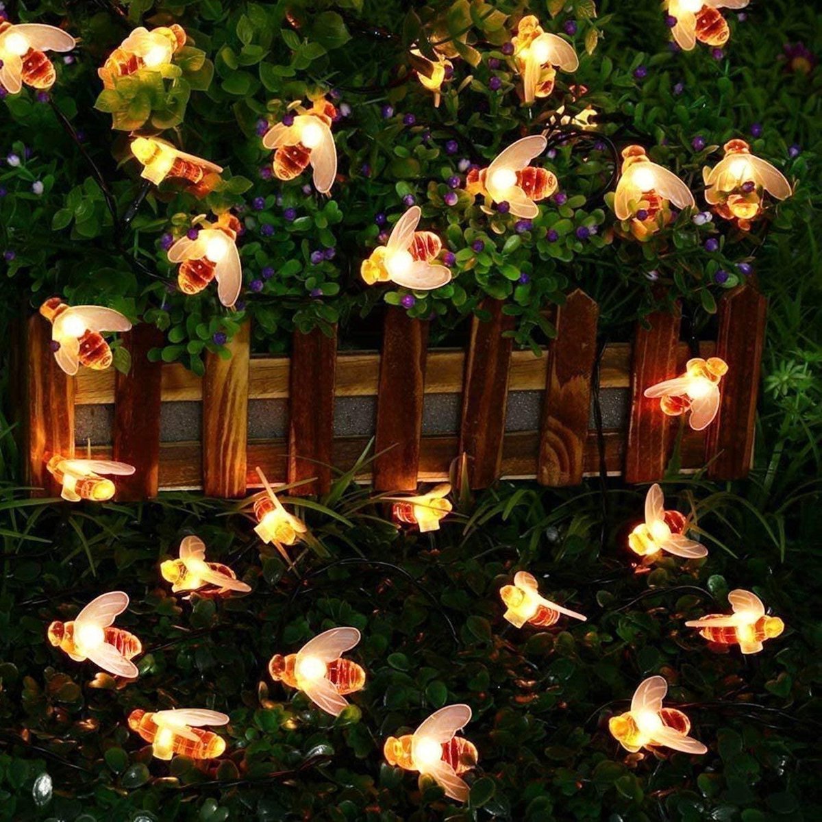 Tuinverlichting op Zonneenergie Buitenverlichting Bijen Decoratie