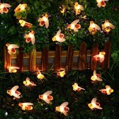 Tuinverlichting op Zonneenergie – Buitenverlichting - Bijen Decoratie met 20 LED Lampjes