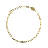 Lauren Sterk Amsterdam armband chunky chain - goud verguld - extra coating