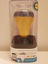 Bluetooth Smart Led E27 Bulb Speaker - geel