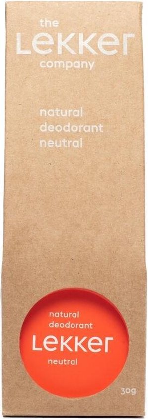 The lekker company deodorant -  Neutraal  - 30 ML