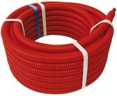 SOMATHERM voorbedraad PER buis - rood - 13 x 16 - L 25 m