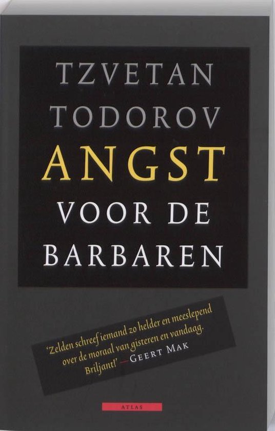 Angst voor de barbaren - cover