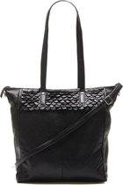 Chabo Bags Oasis Big Black Shopper  - Zwart