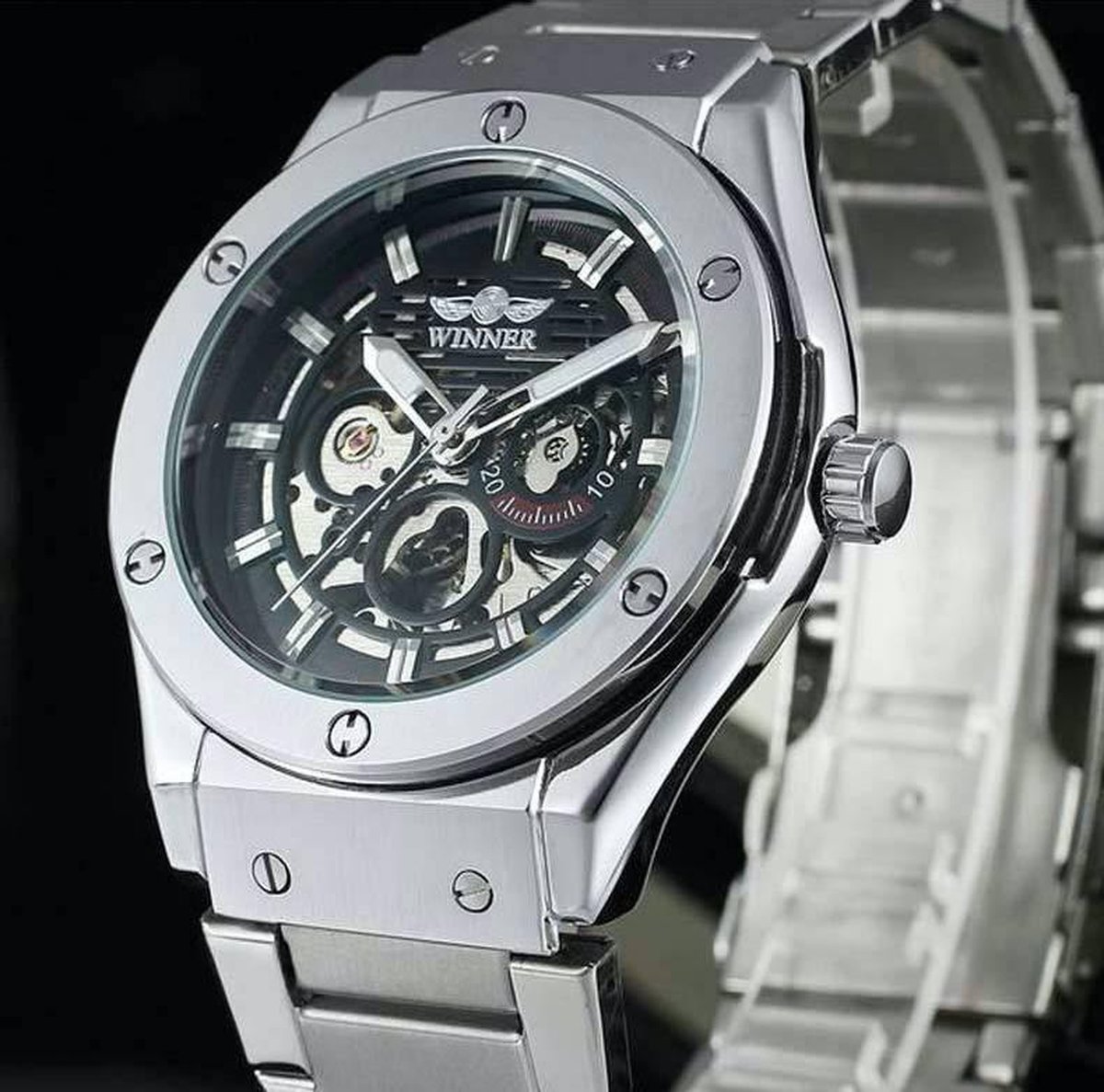 Gloednieuw herenhorloge automatisch - Vinted
