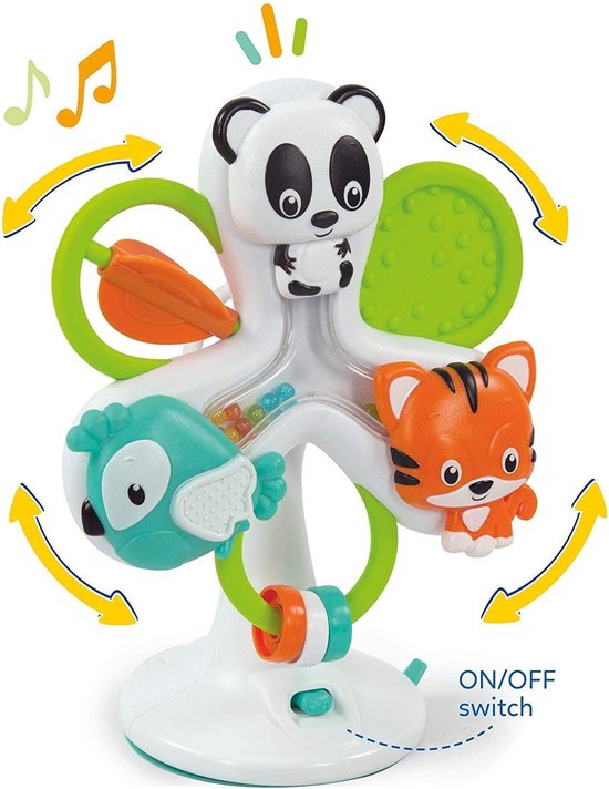 Baby Clementoni - Ring-een-Ring - Activity Center - Activiteiten aan Tafel - Met Melodieën en Geluiden van Clementoni — afbeelding 2