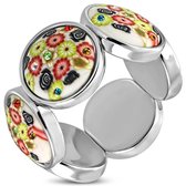 Montebello Armband Klara - Dames - Rek - Rond - Zirkonia - 18cm