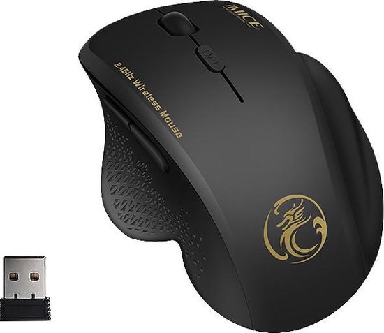 zoogdier Heer Kolonel Draadloze Ergonomische Muis - Wireless Computer Mouse | bol.com