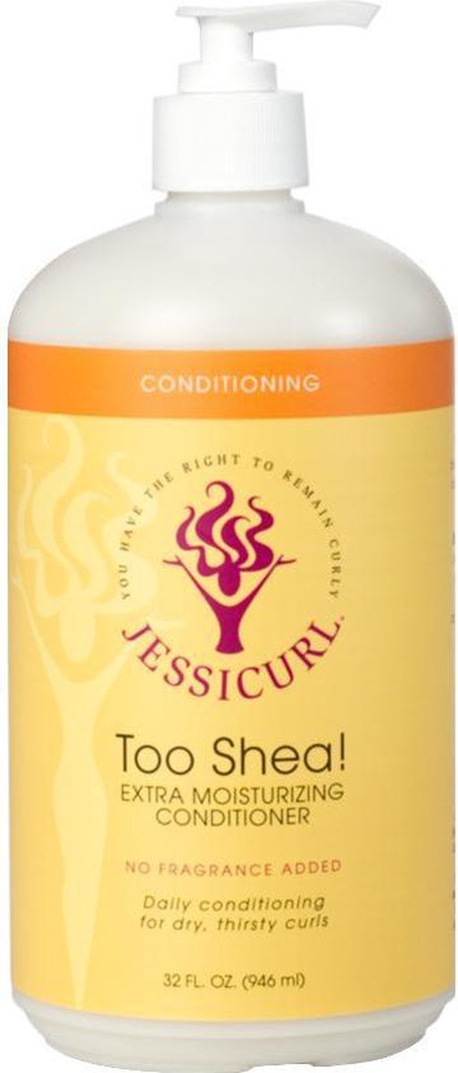 Jessicurl Too Shea Extra Moisturizing Conditioner (32 oz. / 946 ml.) - Island Fantasy