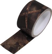 Army Plakband Textiel, Rip Stop, 5 cm x 5 m, hunter brown