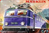 Wandbord - Marklin E Lok E41 024 -20x30cm-